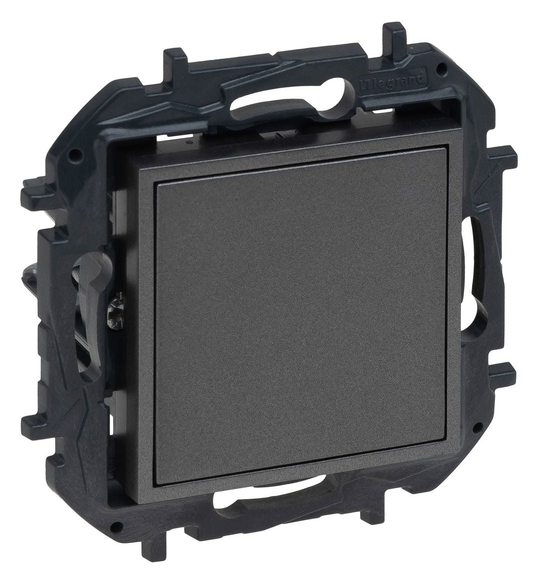 Legrand Legrand 864579B Niloe Step V4 Mosaic-Adapter/Blindabdeckung Schwarz