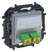 Legrand 864344B Niloe Step V4 Sc/Apc Fibre Optic Aluminium