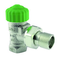 HEIMEIER Thermostat-Ventilunterteil Eclipse 300, Eckform, DN 15