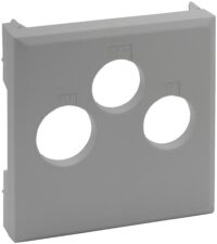 Legrand 864357 Abdeckung TV-R-SAT Niloe Step Aluminium