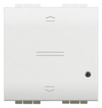 Bticino N4027CM2N Rollladenschalter 2-modulig für LivingLight with Netatmo