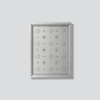 SIEDLE Gehäuse Aluminium innen/außen si GA 612-4/3-01 SM