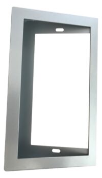 BTicino 350221W 2-moduliger Winkel zur UP-Montage für Türstation Sfera Allmetal