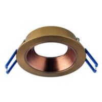 Rutec ALU12214 Einbauring MixMi, schwenkb.,ru, Aluminium bronzegold/rotbronze
