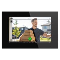 MDT Melde/Bedientableau Unterputz 8" KNX glas Farbe Touch Eth VC-08P82.01S