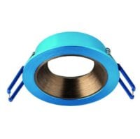 Rutec ALU17213 Einbauring MixMi, schwenkb.,ru, Aluminium ultramarin/grünbronze