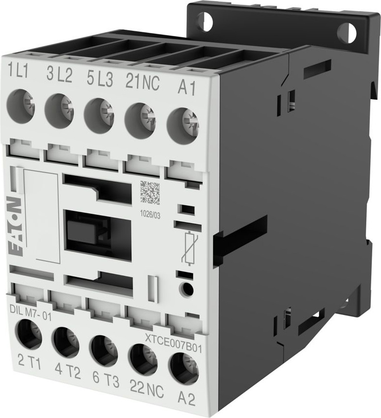 Eaton Eaton (Moeller) Leistungsschütz 1Ö 3kW/400V, AC DILM7-01(230V50/60HZ