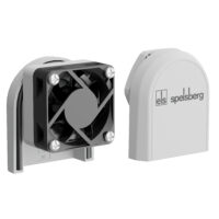 SPELSBERG Schaltschranklüftung IP55 VAC BEL Air active M40 12-1/grau 12VDC 58mm