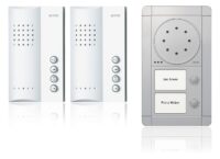 Ritto RGE1891420 Portier Audio Set Freisprechstelle 2WE silber/weiß