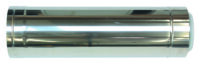 Verlängerung 0,5 m 110/160 mm Fassadenverlegung konz. PP/Edelstahl