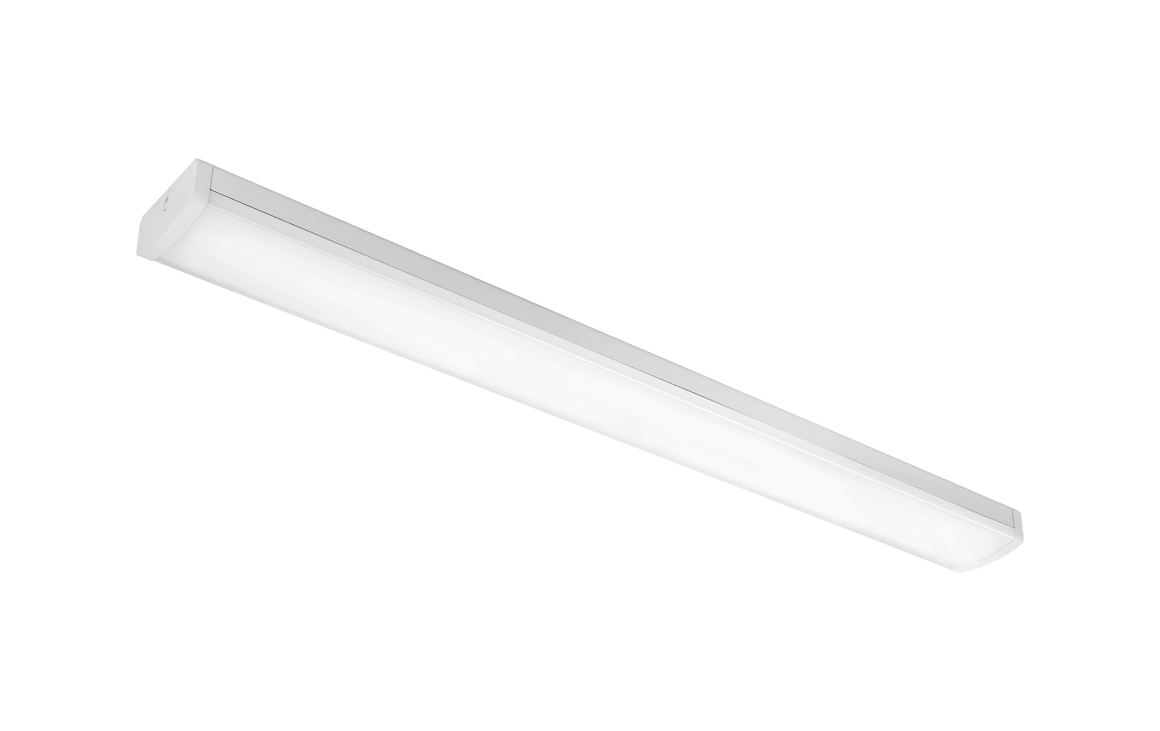 SG LEUCHTEN LED-Anbauleuchte 38W 3000K HURDAL 113135 5610lm weiß Konverter