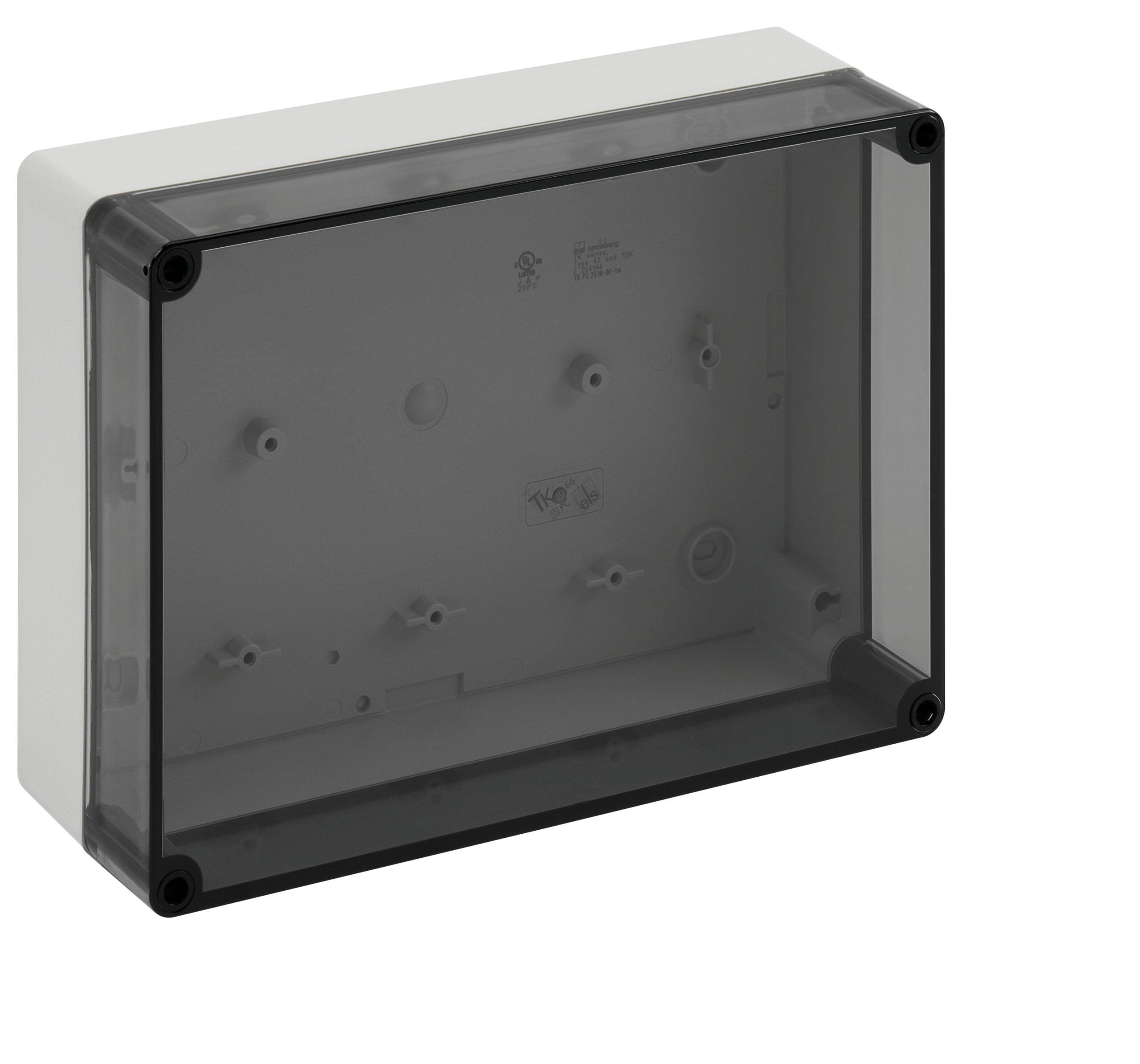 Spelsberg SPELSBERG Leergehäuse Kunststoff IP66 geschl TK PC 2518-8-fach-to B254xH180xT84mm
