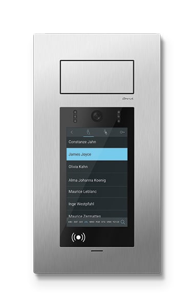 TCS Türstation Unterputz si 1000RT LAN mit Kamera CAE3004-IP-0150 Mit digitalem Türcode