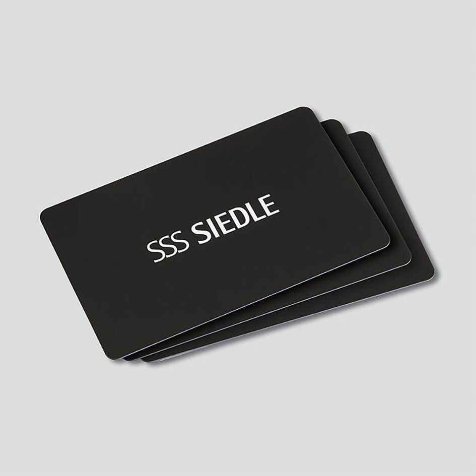 Siedle SIEDLE RFID-Transponder 13,56MHz 25mm SKC 600-0/3 EEPROM Kunststoff 85x54x1mm 16g
