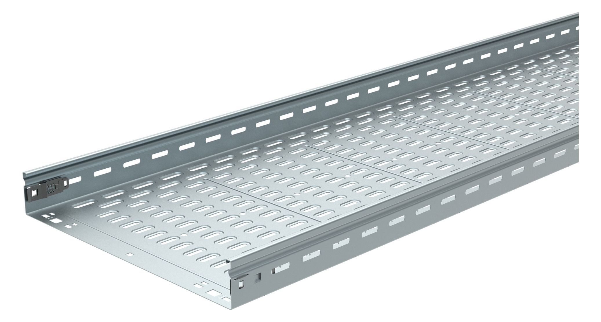 Legrand Legrand 488796 Kabelrinne gelocht V4A 3000x500x60 mit Automatik Verbinder Edelst