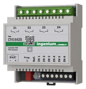 Comelit Comelit CT416420 Schaltaktor 6 Eingänge 4 Ausgänge 16 A KNX