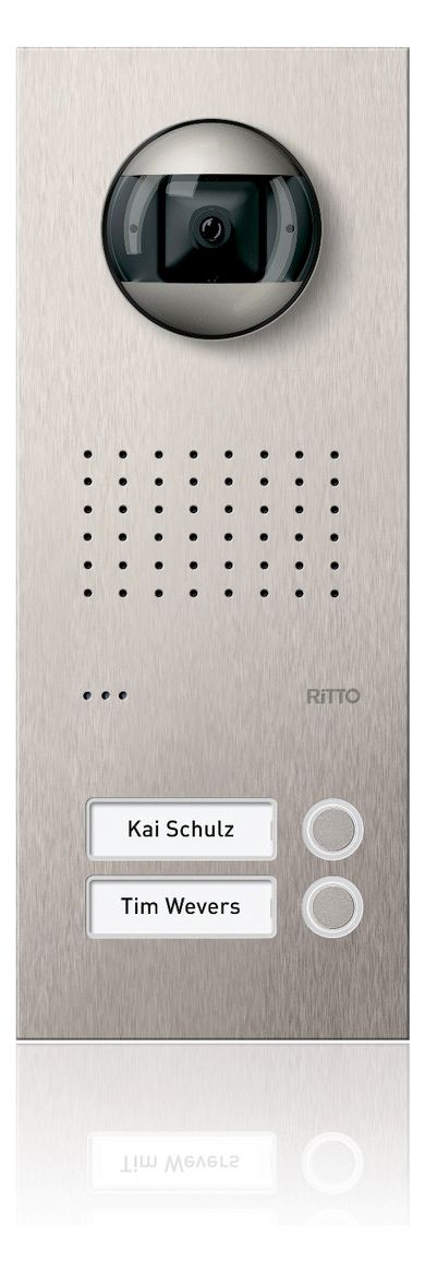 Comelit Ritto RGE1815225 Acero Pur Edelstahl Türstation Video 2WE
