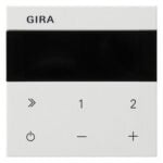 GIRA UP-Radio weiß glänzend Bedienelement 232203