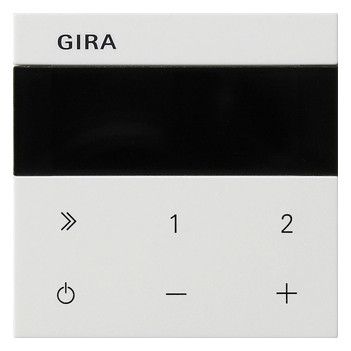 GIRA UP-Radio weiß glänzend Bedienelement 232203