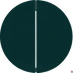 BERKER Wippe Serien Schalter gn lackiert MAN0307424