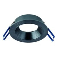 Rutec ALU10210 Einbauring MixMi, schwenkb. ,rund, Aluminium basalt/basalt