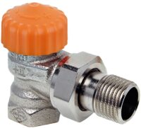Thermostat-Ventilunterteil Eclipse, Eckform, DN 20