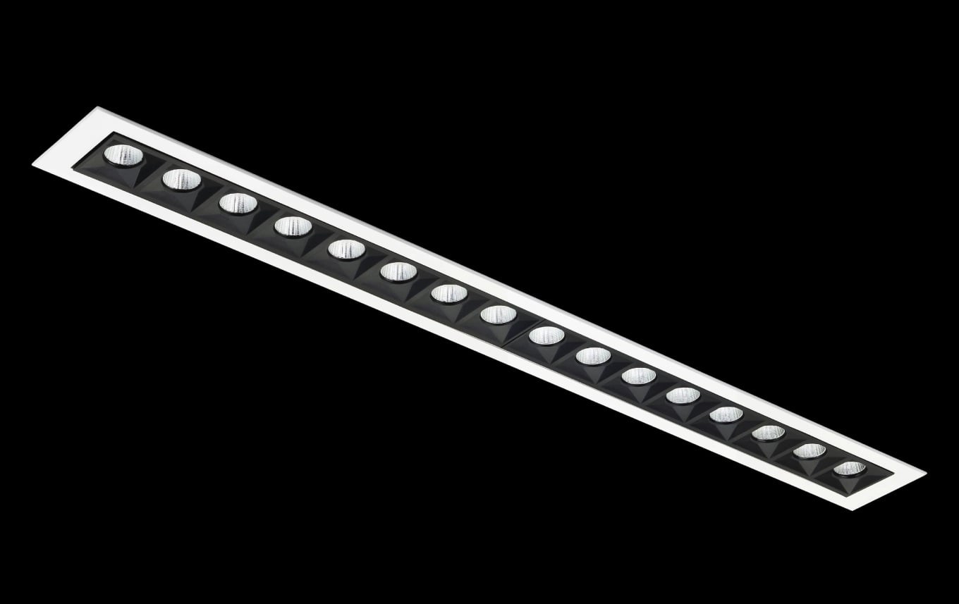 SG LEUCHTEN LED-Einbaustrahler 23W Konverter INSPIRE 320905 1LED weiß 3000K weiß 2980lm