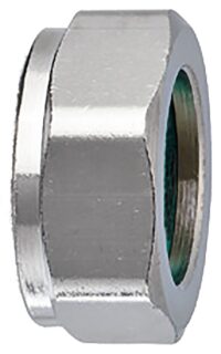 Verschraubungsmutter vernickelt, DN 15 (1/2")