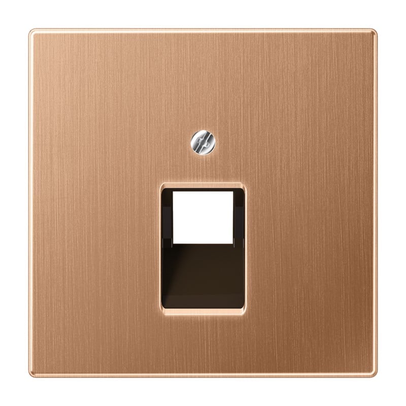Jung Jung BRG 2969-1 UA Abdeckung für IAE/UAE-Anschlussdosen 1 x 8p Metall