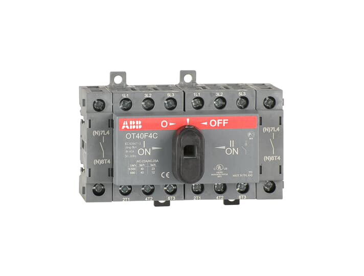ABB ABB Hauptschalter 40A 4p IP20 Einb OT40F4C 22kW/AC