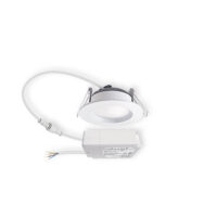 ESYLUX LED-Einbaustrahler 6,5W Konverter DALI ELSA-2 DL 68 OP 100° 500 830 DALI W 1LED