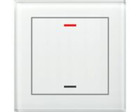 MDT Tastsensor KNX Unterputz weiß glänzend 1-fach GTL-100W.02S