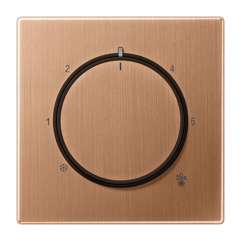 Jung Jung BRG 1749 Abdeckung für Thermostat Metall PVD-beschichtet Serie LS Bronze