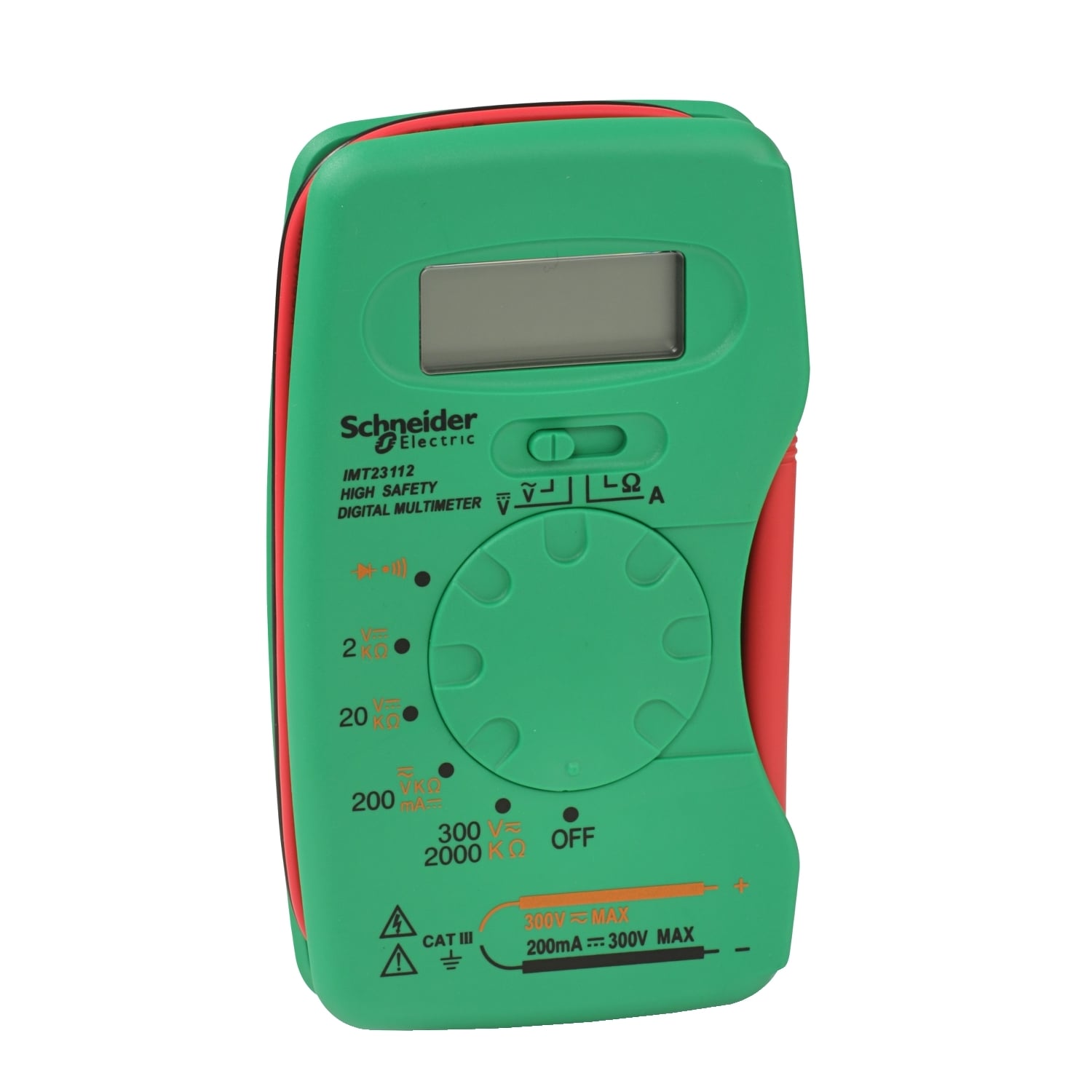 Schneider IMT23212 THORSMAN Kompakt Digitalmultimeter mit LCD-Display