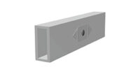 VAILLANT Schienenverbinder für Montageschiene 60 x 37,1 mm (2 Stück)