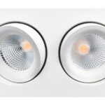 SG LEUCHTEN LED-Einbaustrahler 17W Konverter Junistar Lux 902609 DALI 1LED weiß 3000K