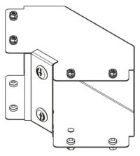 Legrand MGR1212BGL Salamandre IP30 trunking 300x300mm inside lid 90° gusset
