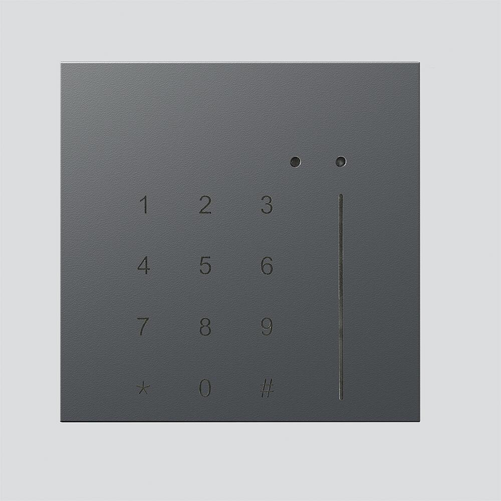 Siedle SIEDLE Lesegerät grau 99x99x25mm SE 1045 DKT DG