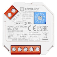 Ledvance PUSH CONTROL UNIT FLUSH MOUNT DALI-2 TW Interface für Standard Lichttast