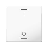 MDT Tastwippe KNX reinweiß glänzend Kunststoff 1-fach TAL-55W1B02.02