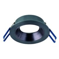 Rutec ALU10211 Einbauring MixMi, schwenkb. ,rund, Aluminium basalt/schiefer