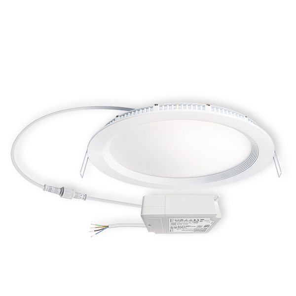 Esylux ESYLUX LED-Einbaustrahler 19W Konverter DALI ELSA-2 DL 225 OP 110° 1800 840 DALI 1LED