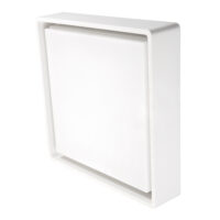 SG LEUCHTEN LED-Decken-/Wandleuchte 21W 605376 4000K 2370lm weiß Konverter DALI