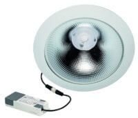 Rutec 23121SWD LED Downlight rund,230V,14/16/18/20W 3/35/4000K, CRI80,weiss-HP