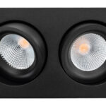 SG LEUCHTEN LED-Einbaustrahler 17W Konverter Junistar Lux 902614 DALI 1LED schwarz 2700K