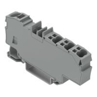 WAGO Verteilerklemme 1x6qmm/6x1,5qmm, grau 2006-8031