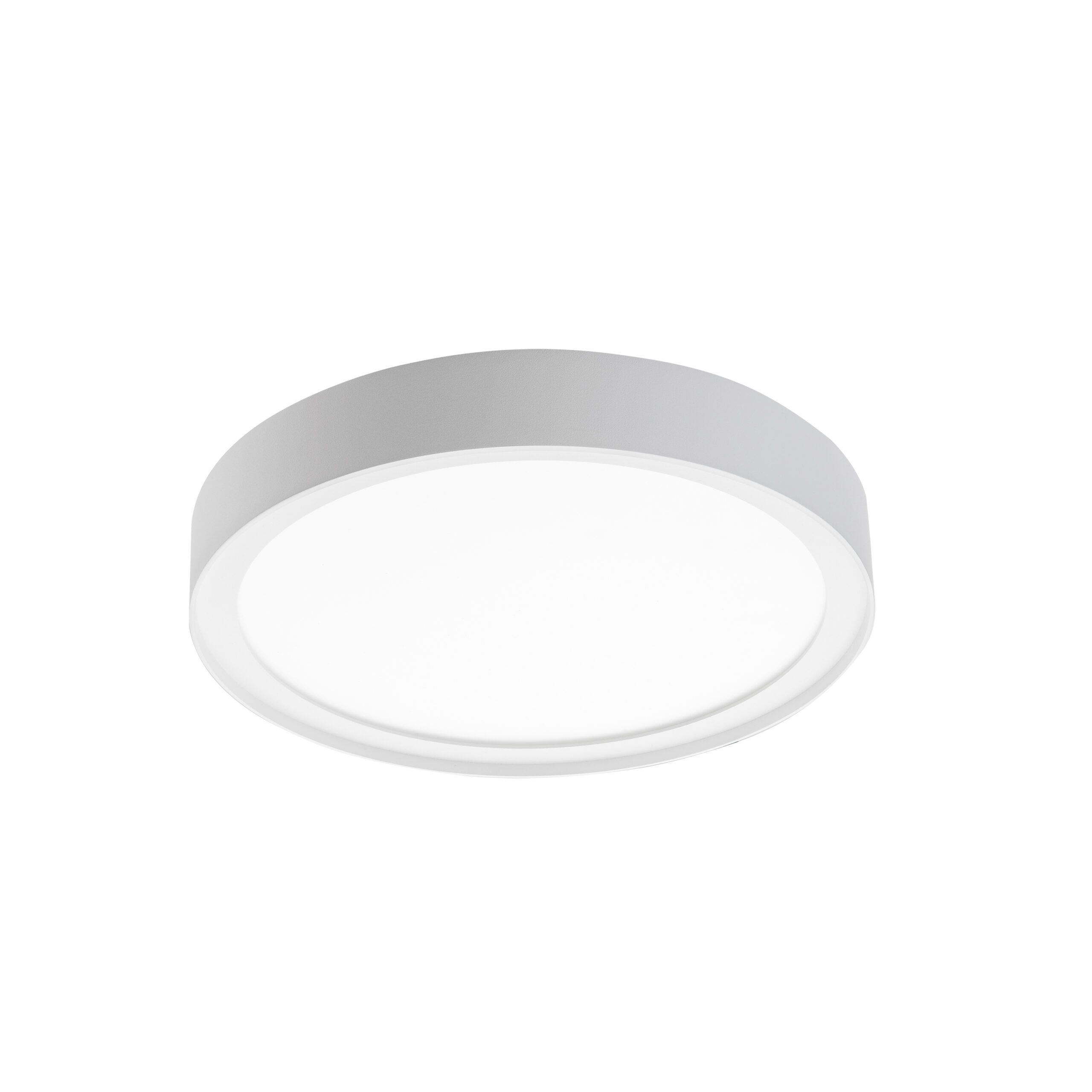 SG LEUCHTEN LED-Anbauleuchte 17W 4000K Disc 606051 1960lm schwarz Konverter DALI