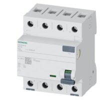 Siemens Dig Industr. FI-Schutzschalter Typ A, 300mA, 63A 5SV3646-8