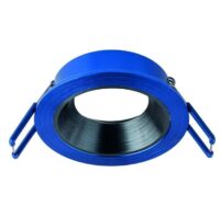 Rutec ALU18210 Einbauring MixMi, schwenkb.,ru, Aluminium dunkelblau/basalt