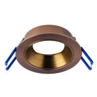 Rutec ALU14212 Einbauring MixMi, schwenkb.,ru, Aluminium rotbronze/bronzegold
